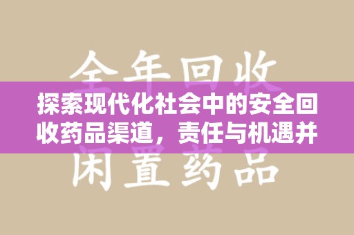 阜阳探索现代化社会中的安全回收药品渠道，责任与机遇并存