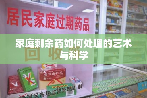 阜阳家庭剩余药如何处理的艺术与科学